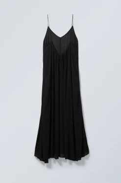 FLIESSENDES MAXIKLEID|Weekday Shop