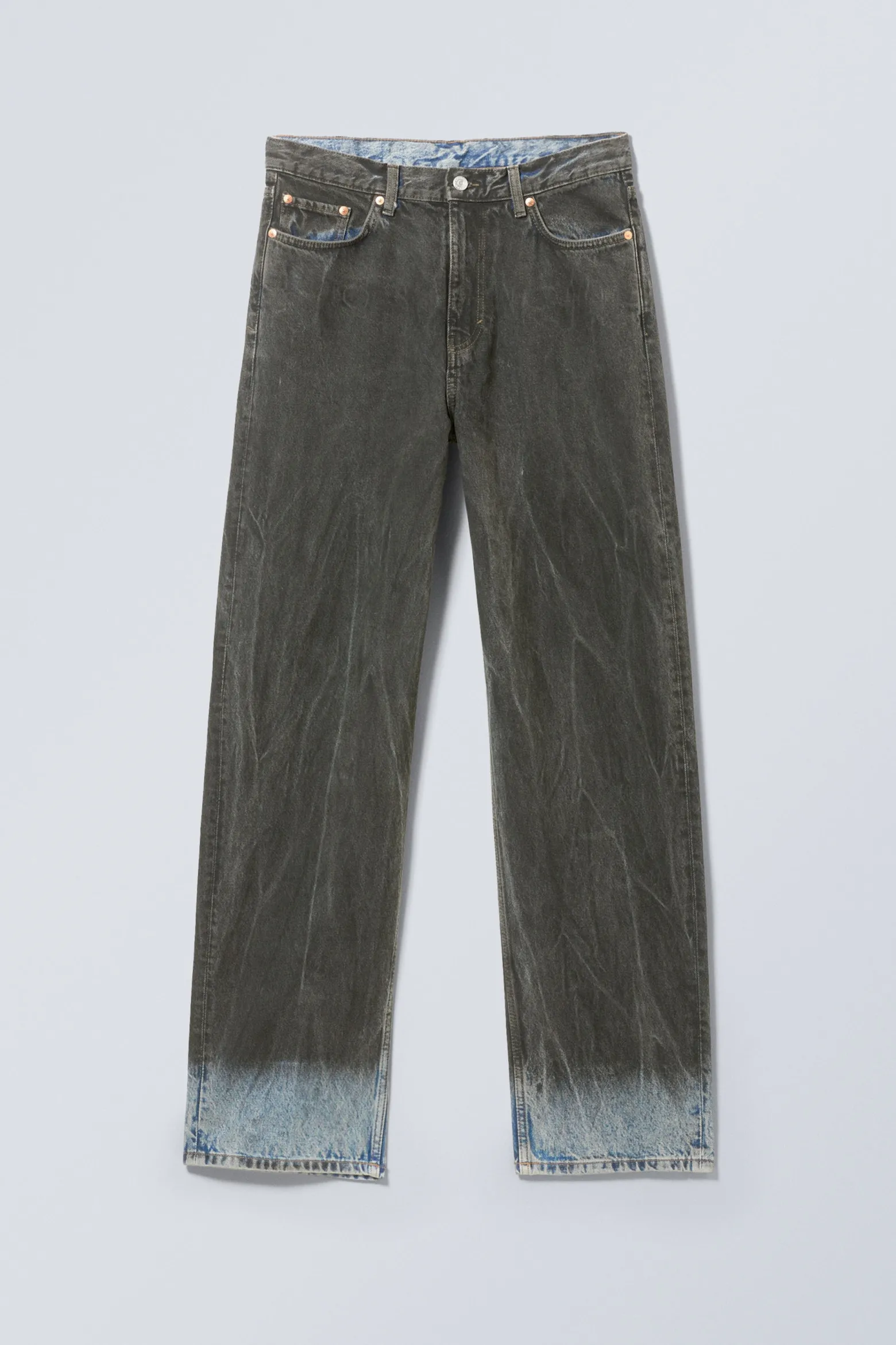 GALAXY – LOCKERE JEANS MIT GERADEM BEIN|Weekday Shop