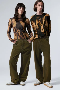 GALAXY – WEITE, GERADE GESCHNITTENE CORDHOSE|Weekday Outlet