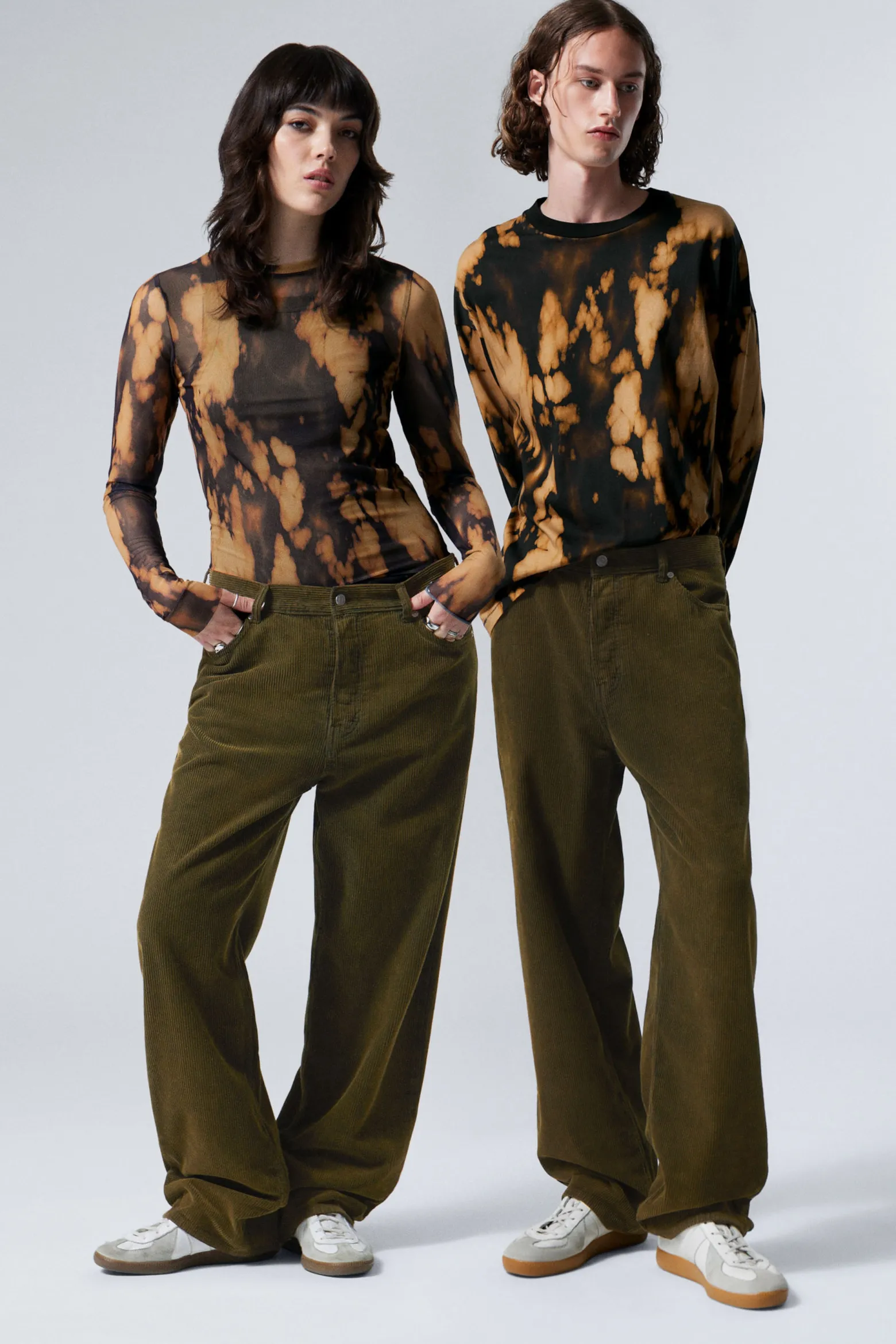GALAXY – WEITE, GERADE GESCHNITTENE CORDHOSE|Weekday Outlet