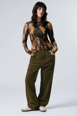 GALAXY – WEITE, GERADE GESCHNITTENE CORDHOSE|Weekday Outlet