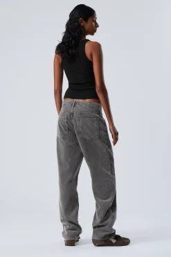 GALAXY – WEITE, GERADE GESCHNITTENE CORDHOSE|Weekday Store