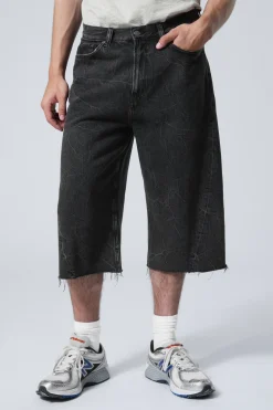 GALAXY – WEITE JEANSSHORTS MIT DREHNAHT|Weekday Best