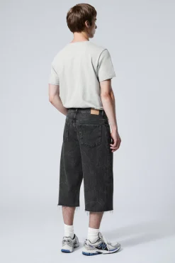 GALAXY – WEITE JEANSSHORTS MIT DREHNAHT|Weekday Best