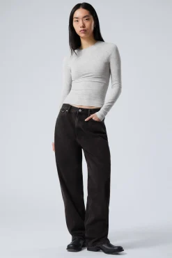 GALAXY LOOSE STRAIGHT LEG JEANS|Weekday Online