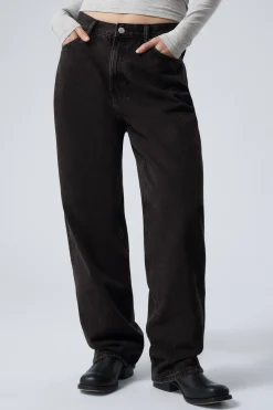 GALAXY LOOSE STRAIGHT LEG JEANS|Weekday Online