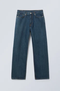 GALAXY LOOSE STRAIGHT LEG JEANS|Weekday Best Sale
