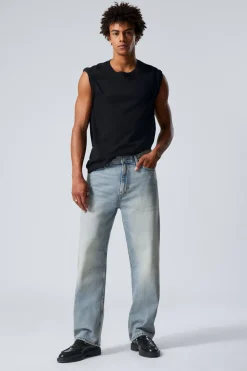 GALAXY LOOSE STRAIGHT LEG JEANS|Weekday Shop
