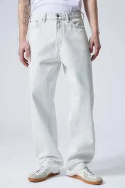 GALAXY LOOSE STRAIGHT LEG JEANS|Weekday Cheap