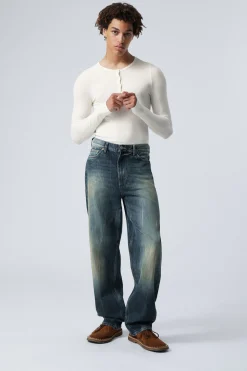 GALAXY LOOSE STRAIGHT LEG JEANS|Weekday New