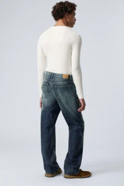 GALAXY LOOSE STRAIGHT LEG JEANS|Weekday New