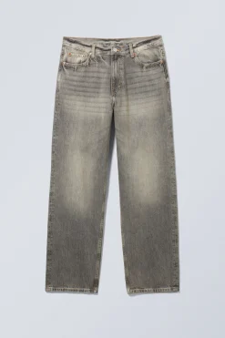 GALAXY LOOSE STRAIGHT LEG JEANS|Weekday Store