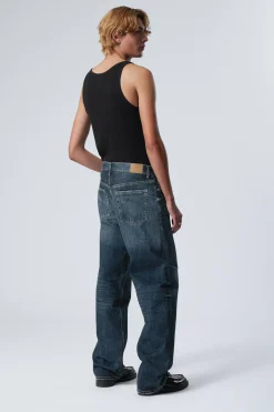 GALAXY LOOSE STRAIGHT LEG JEANS|Weekday Sale