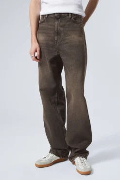 GALAXY LOOSE STRAIGHT LEG JEANS|Weekday Hot