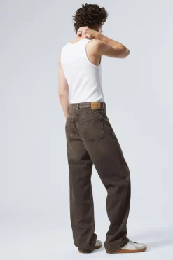 GALAXY LOOSE STRAIGHT LEG JEANS|Weekday Hot