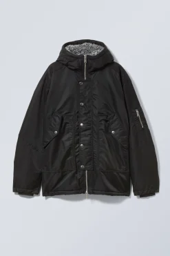 GEFÜTTERTE PARKA-JACKE AUS NYLON|Weekday Cheap