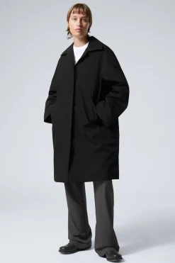 GEFÜTTERTER CAR COAT IN OVERSIZED-PASSFORM|Weekday New