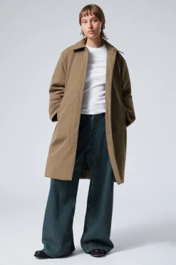 GEFÜTTERTER CAR COAT IN OVERSIZED-PASSFORM|Weekday Cheap