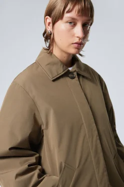 GEFÜTTERTER CAR COAT IN OVERSIZED-PASSFORM|Weekday Cheap