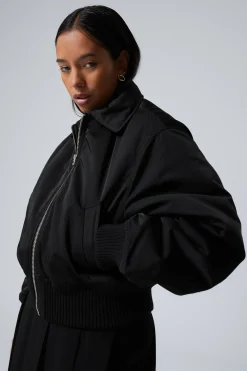GEPOLSTERTE BOMBERJACKE|Weekday New
