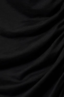 GERAFFTES MINIKLEID MIT LANGEN ÄRMELN|Weekday Flash Sale