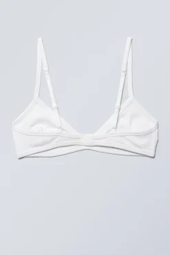 GERIPPTER BAUMWOLL-BH MIT U-AUSSCHNITT|Weekday Sale