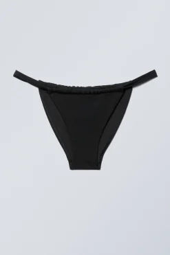 GERÜSCHTER BIKINISLIP MIT NIEDRIGER TAILLE|Weekday Hot