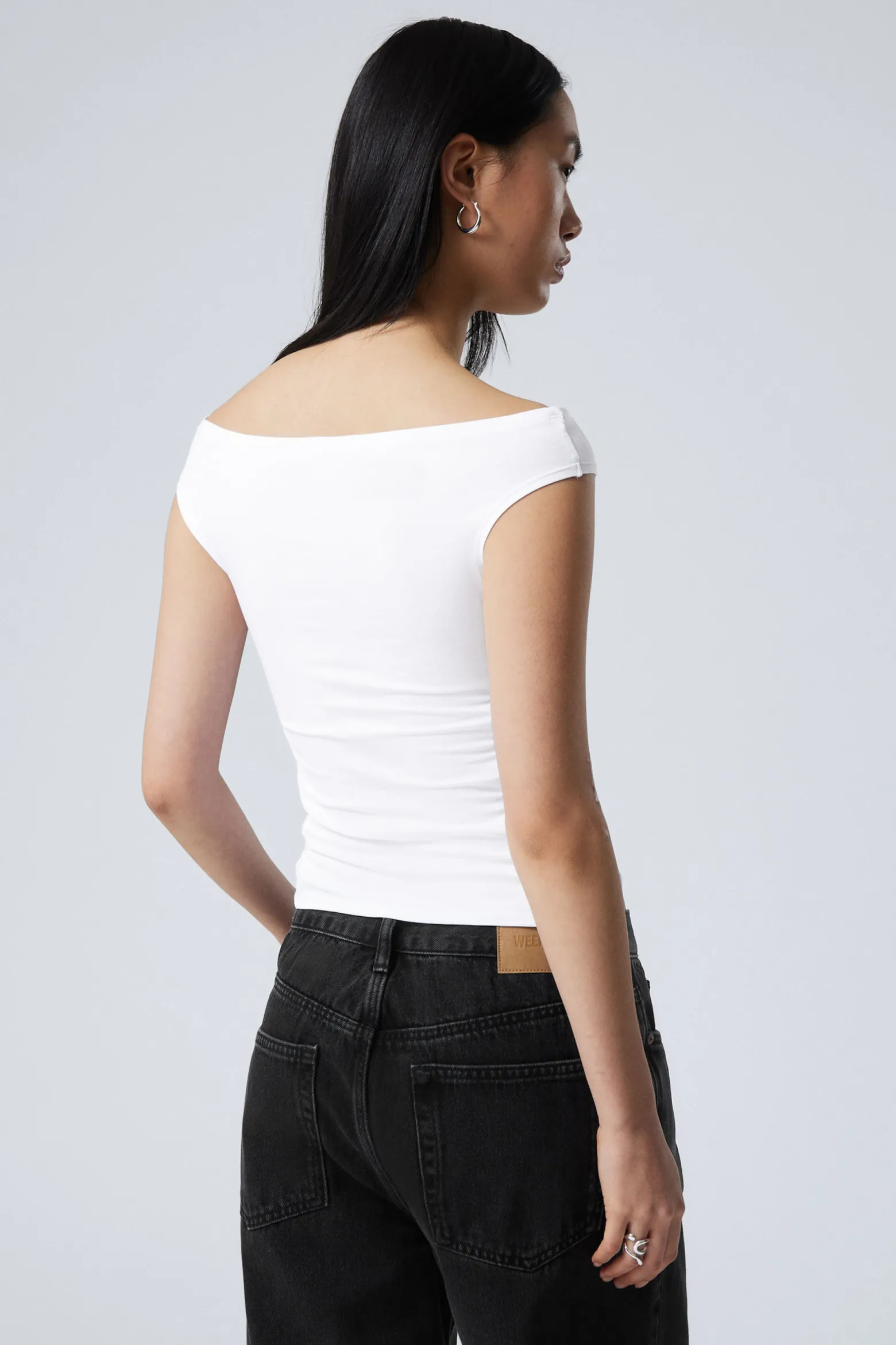GERÜSCHTES, SCHULTERFREIES TOP|Weekday Best Sale