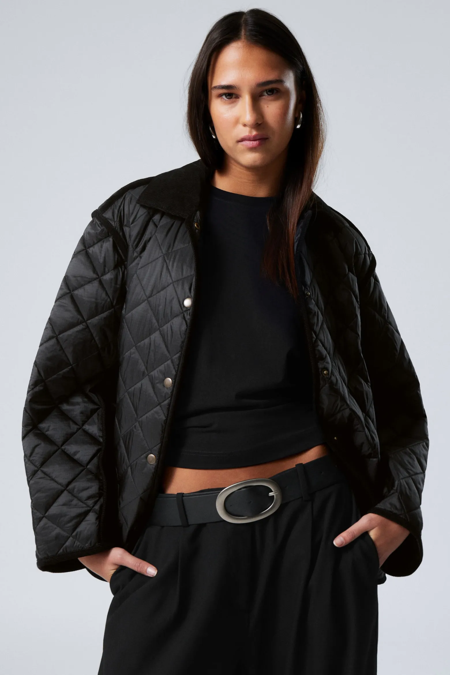 GESTEPPTE OVERSIZE-INNENJACKE|Weekday Clearance