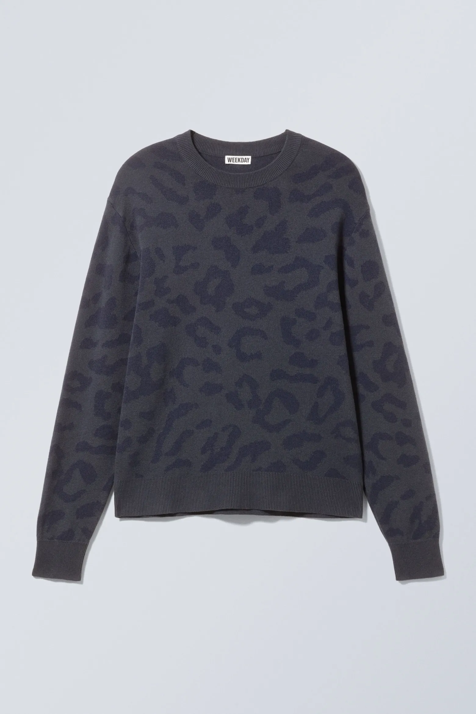 GESTRICKTER GRAPHIC SWEATER|Weekday New