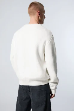 GRAFISCHER JACQUARD-STRICKPULLOVER|Weekday Fashion