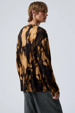 GRAPHIC-LONGSLEEVE MIT LOCKERER PASSFORM|Weekday Clearance