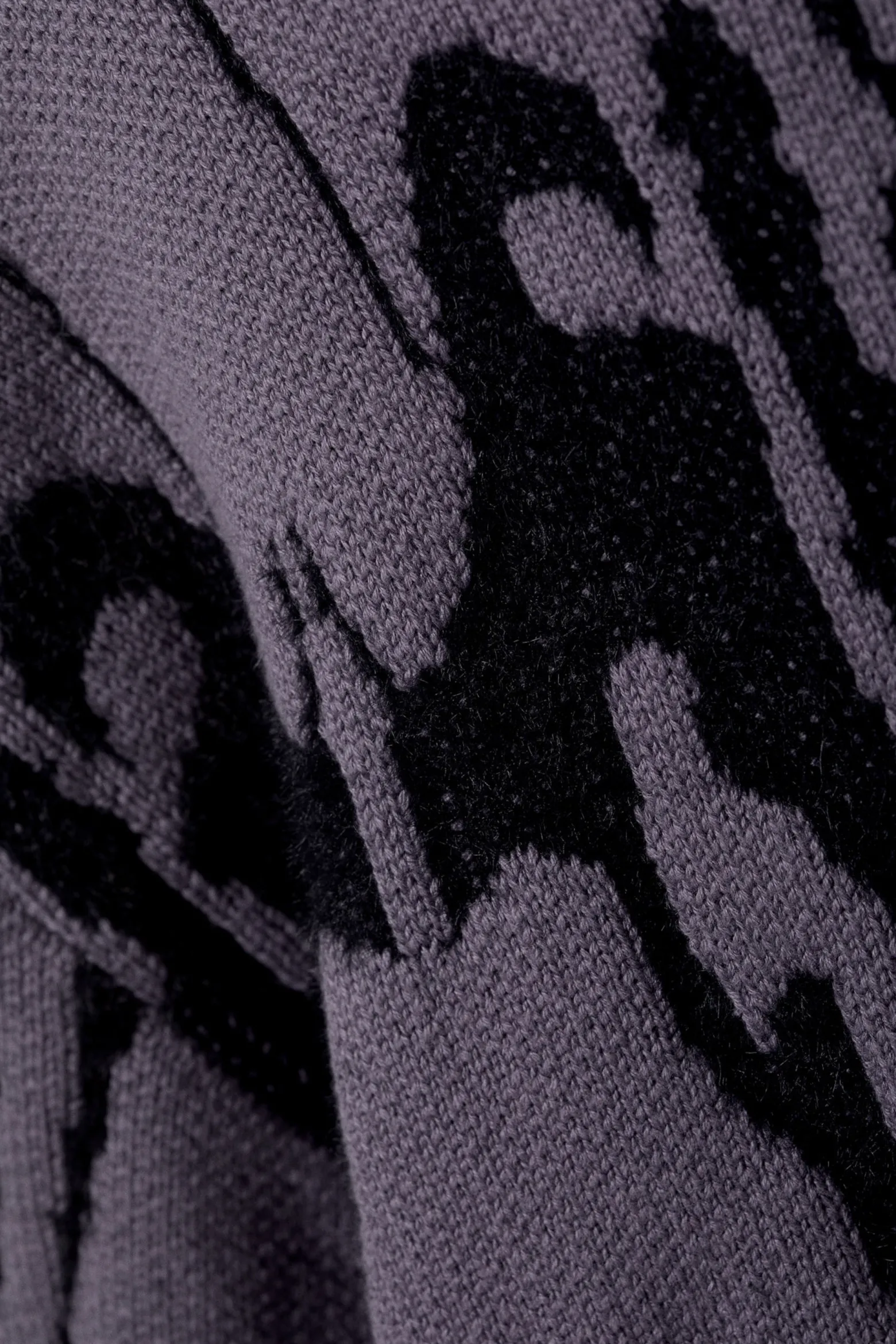 GRAPHIC-STRICKPULLOVER IN OVERSIZED-PASSFORM|Weekday Cheap