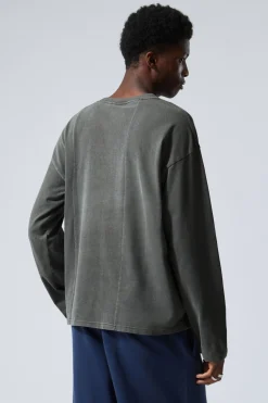 GROSSARTIGES GRAPHIC-LONGSLEEVE IM BOXY-FIT|Weekday Sale
