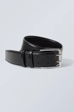 GÜRTEL AUS KUNSTLEDER MIT DOPPELSTIFTEN|Weekday Best Sale