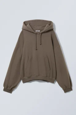 HEAVYWEIGHT-HOODIE MIT LOCKERER PASSFORM|Weekday Discount