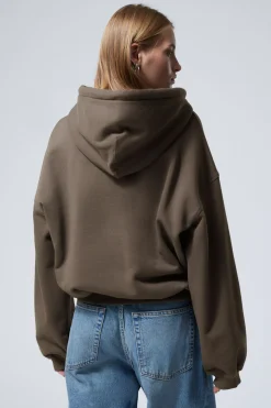 HEAVYWEIGHT-HOODIE MIT LOCKERER PASSFORM|Weekday Discount