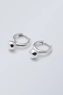 HOOP-OHRRINGE MIT STEIN|Weekday Hot