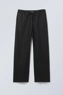 HOSE MIA AUS LEINENMIX|Weekday Sale