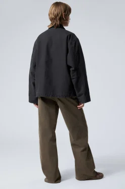 JACKE BELLE AUS GEWASCHENEM CANVAS|Weekday Store