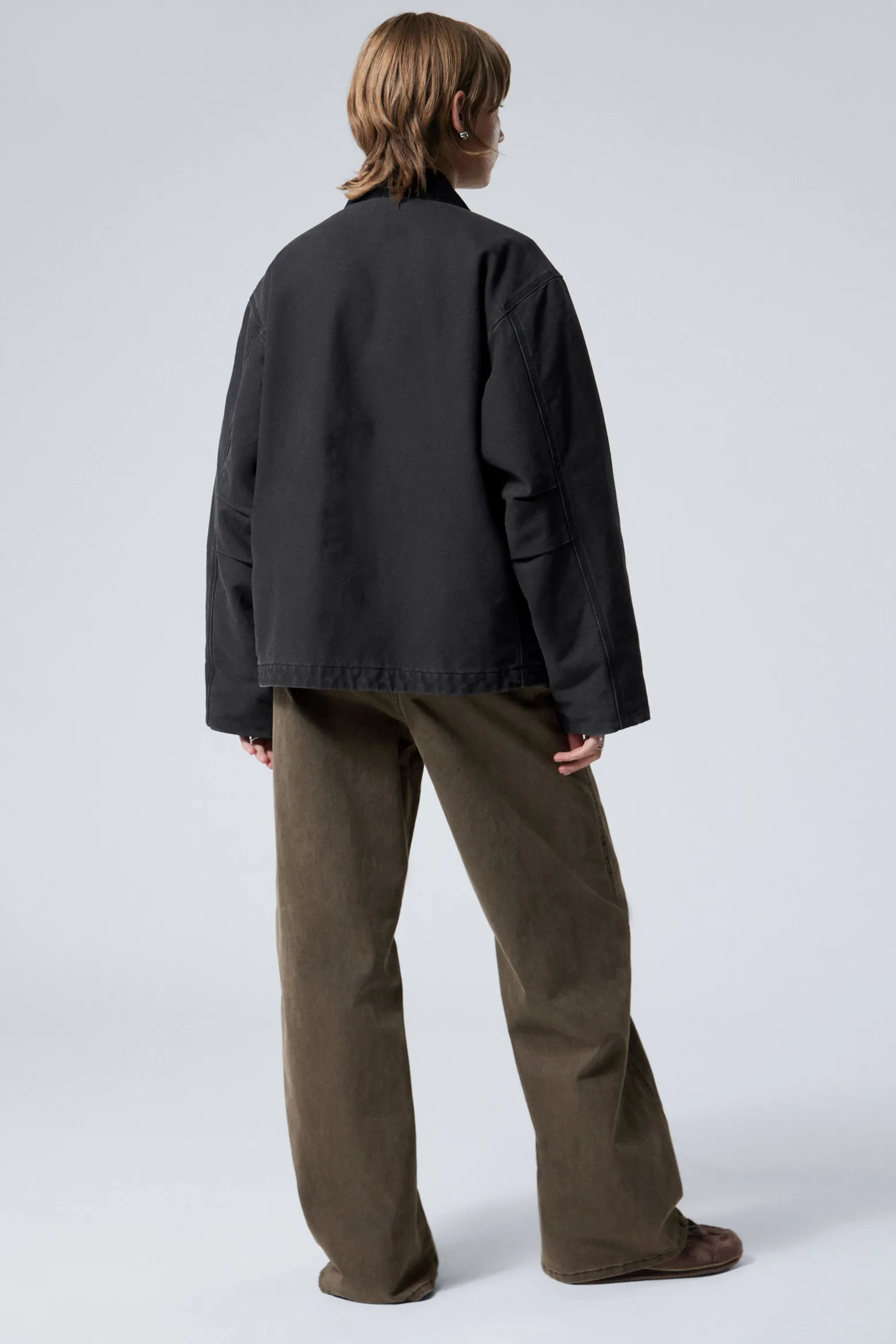 JACKE BELLE AUS GEWASCHENEM CANVAS|Weekday Store