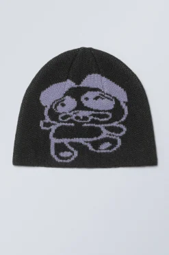 JACQUARD-STRICKMÜTZE|Weekday Online