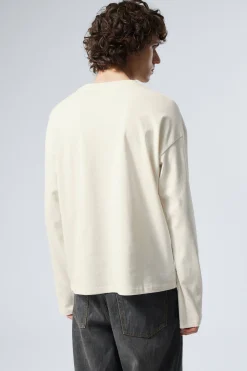 KASTIGES LANGARMSHIRT MIT GRAFIKPRINT|Weekday Flash Sale