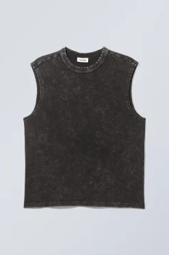 KASTIGES TANKTOP IN WASHED-OPTIK|Weekday Flash Sale