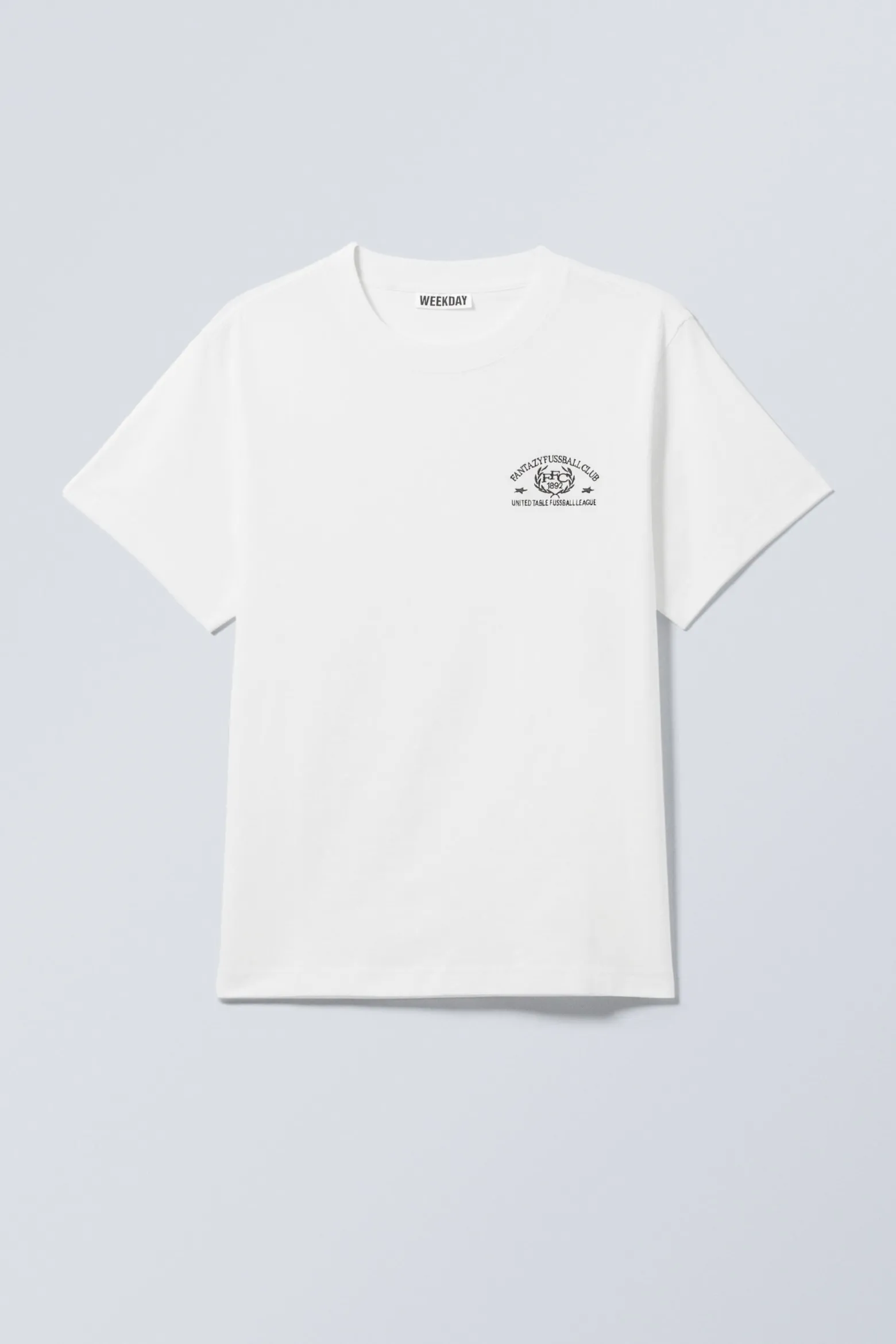 KASTIGES T-SHIRT MIT GRAFIKPRINT|Weekday New
