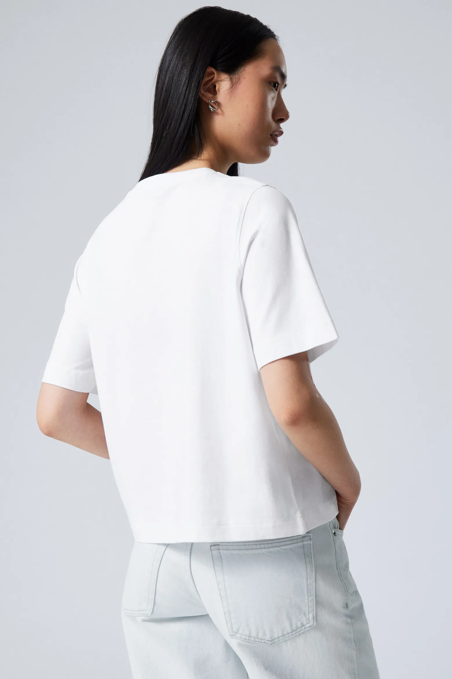 KASTIGES T-SHIRT PERFECT|Weekday New