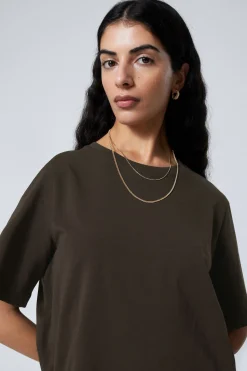 KASTIGES T-SHIRT PERFECT|Weekday Cheap