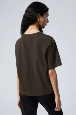 KASTIGES T-SHIRT PERFECT|Weekday Cheap