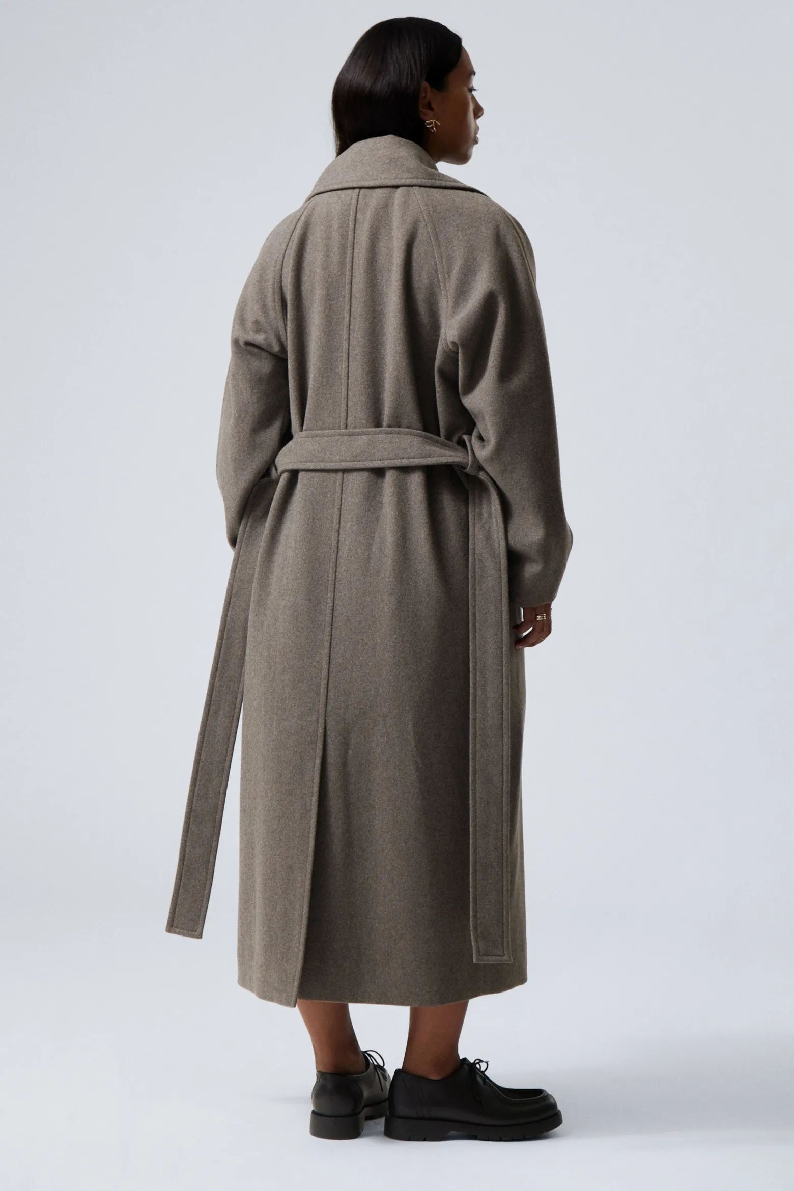 KIA – OVERSIZED-MANTEL AUS WOLLMISCHUNG|Weekday Cheap