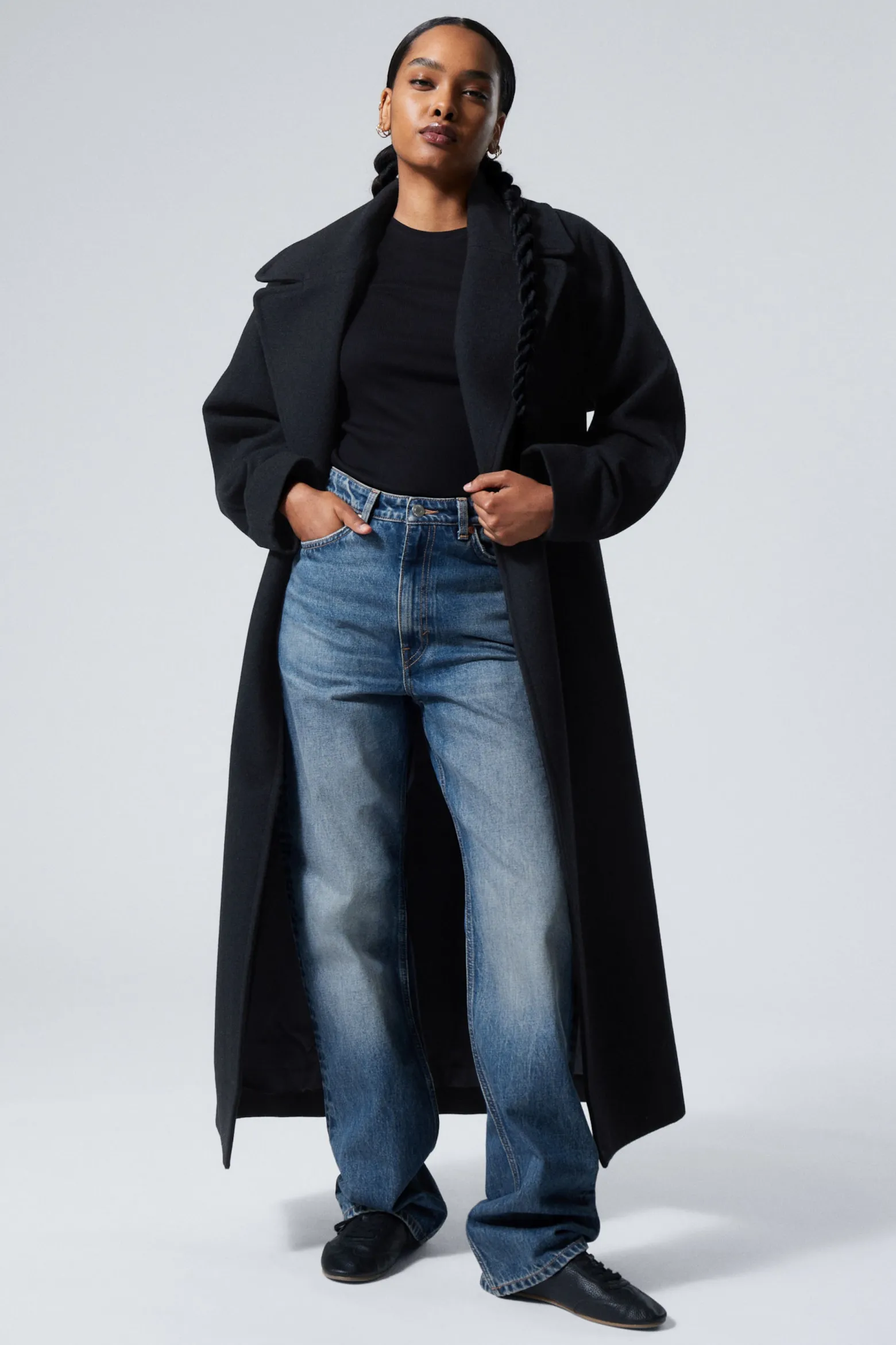 KIA – OVERSIZED-MANTEL AUS WOLLMISCHUNG|Weekday Best